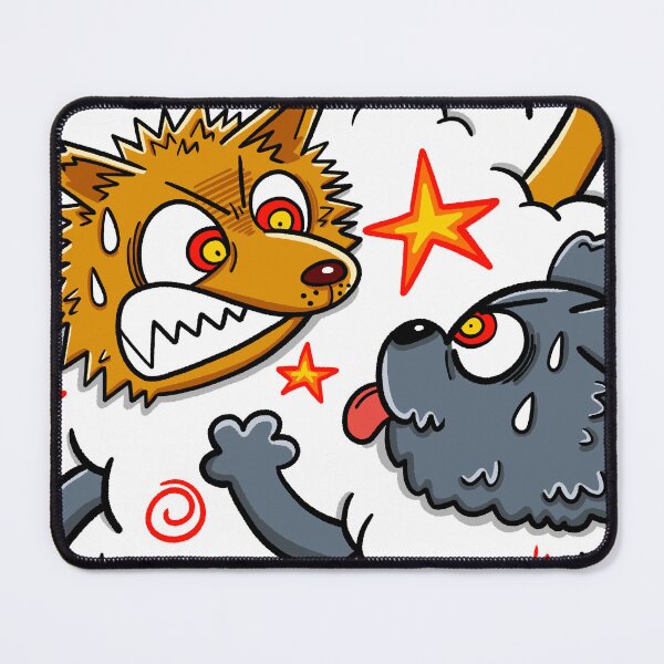 Item preview, Angry dogs they fight designed and sold by bubboboon.