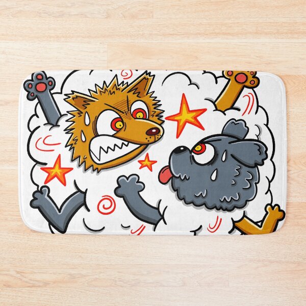 Item preview, Angry dogs they fight designed and sold by bubboboon.