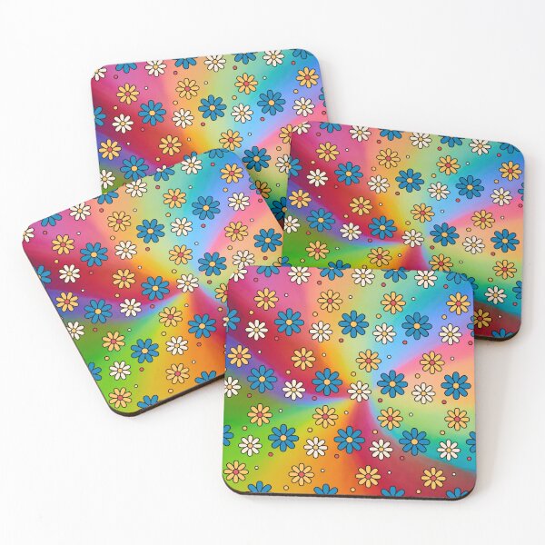 Item preview, Psychedelic Daisy Dreamscape Floral Colorful Design designed and sold by LolaVivaGigi.