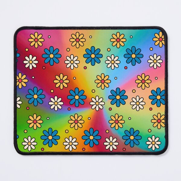 Item preview, Psychedelic Daisy Dreamscape Floral Colorful Design designed and sold by LolaVivaGigi.