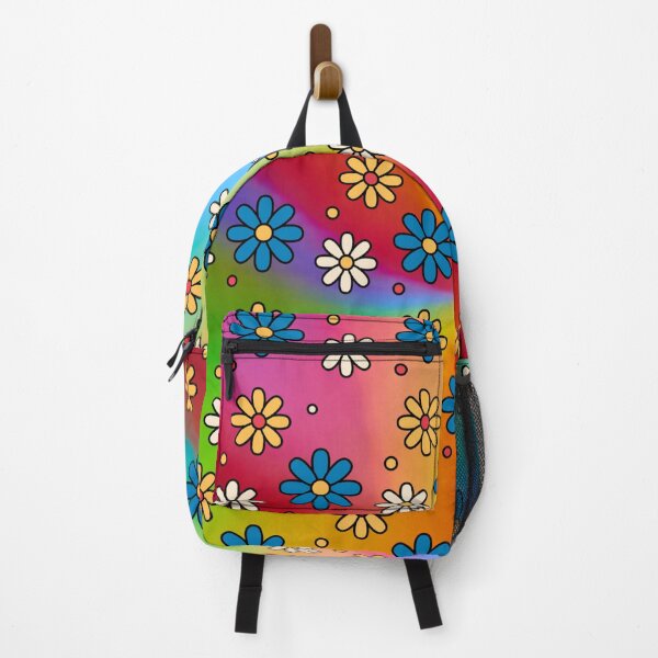 Item preview, Psychedelic Daisy Dreamscape Floral Colorful Design designed and sold by LolaVivaGigi.