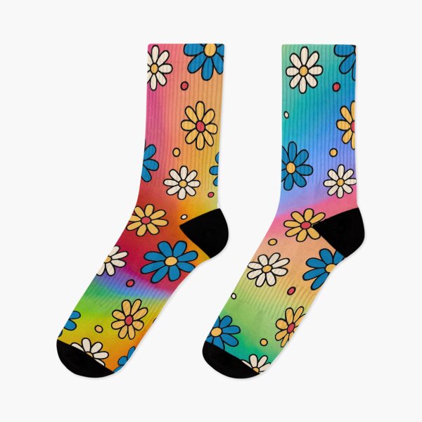 Item preview, Psychedelic Daisy Dreamscape Floral Colorful Design designed and sold by LolaVivaGigi.