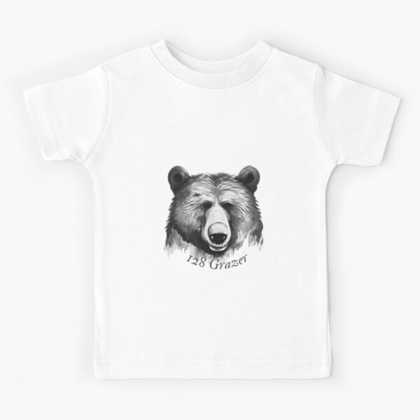 Black and white Bear Cubs Kids T-Shirt for Sale by fauniina