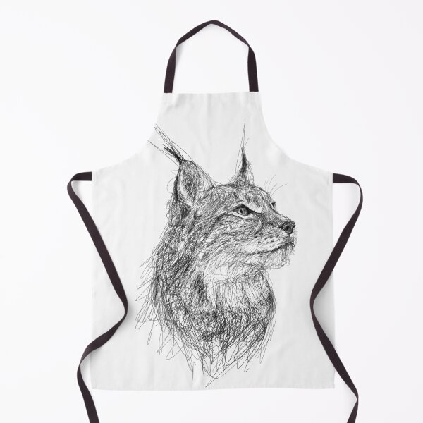 Item preview, Lynx Scribble Art designed and sold by CaroScribbles.