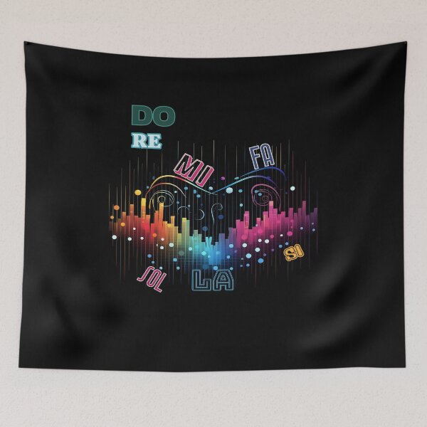 Item preview, Rainbow Music Wave Design designed and sold by alaa-mously.