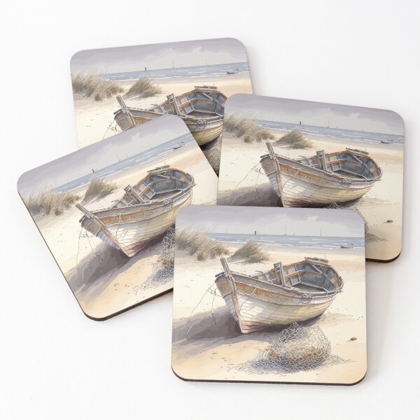 Item preview, Beached Boat designed and sold by Ellimade.