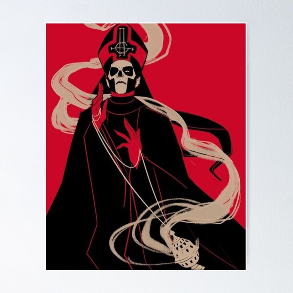 Item preview, Papa Emeritus III Con Clavi Con Dio designed and sold by stayathomegamer.