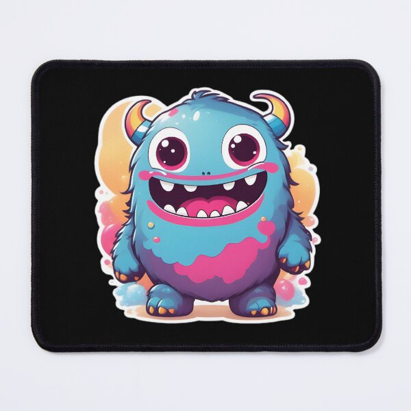 Item preview, Cute kawaii Happy monster designed and sold by mrlazypl.