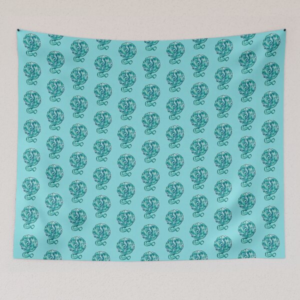 Item preview, Teal loofah designed and sold by weilertsen.