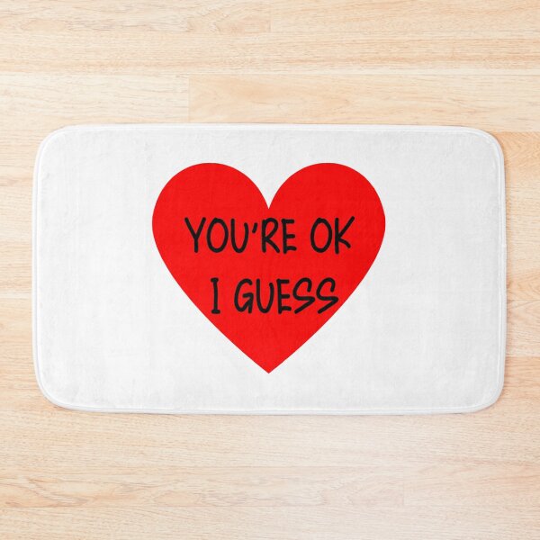 Item preview, Youre Ok I Guess Heart designed and sold by kawini.