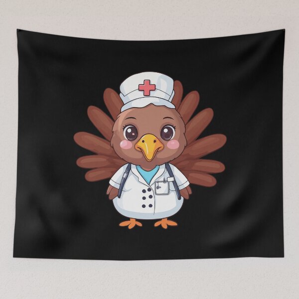 Item preview, Festive Nurse Turkey designed and sold by Ridaelb.