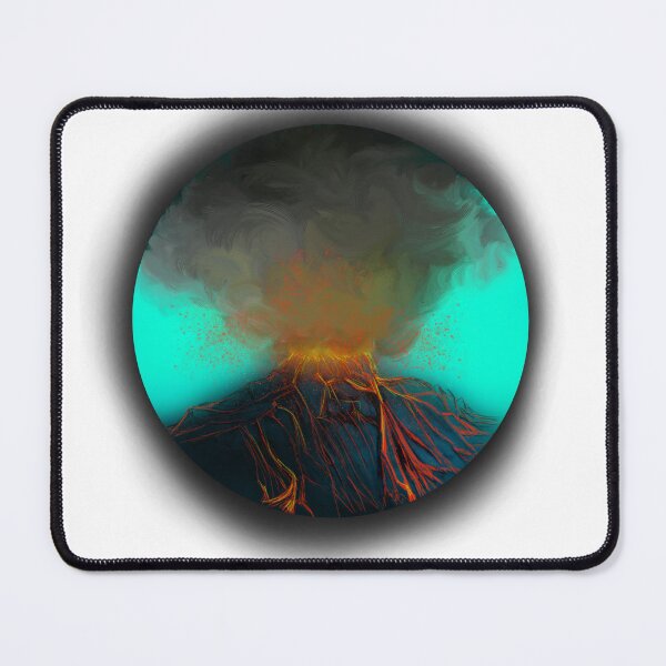 Item preview, Inferno's Awakening: A Volcano's Fiery Fury designed and sold by SahilAlam.