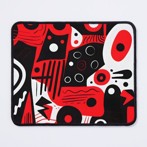 Item preview, Red and black abstract design  designed and sold by Chirayu1111.