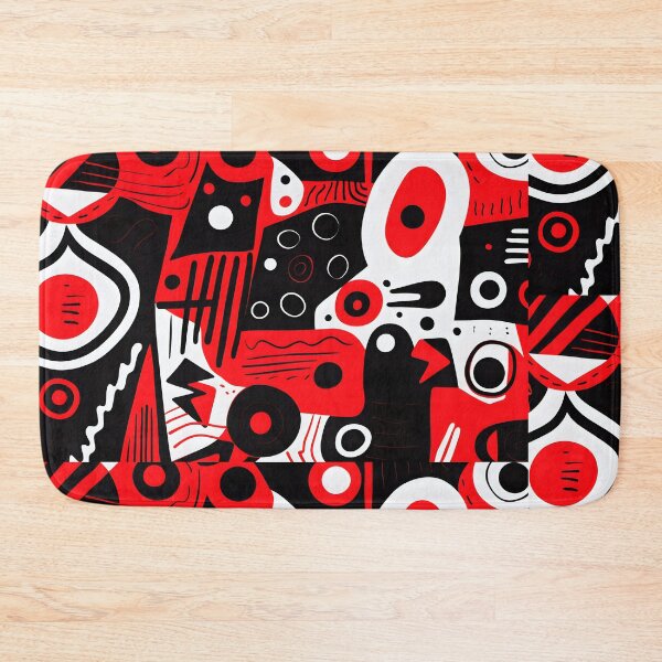 Item preview, Red and black abstract design  designed and sold by Chirayu1111.