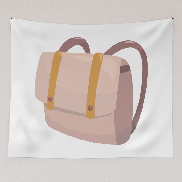 Item preview, Cute beige boho backpack  designed and sold by OM-lova.