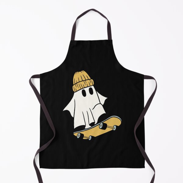 Item preview, Cute halloween ghost skateboarding designed and sold by Mateusz Majcherek.