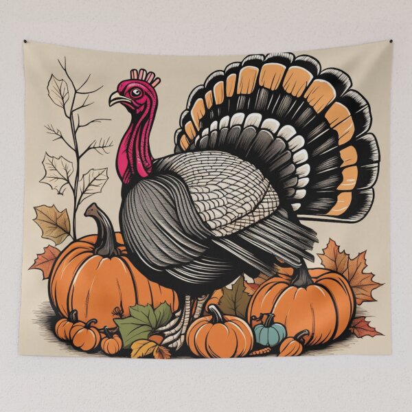 Item preview, Pumpkin Turkey  designed and sold by Joseph Hail.