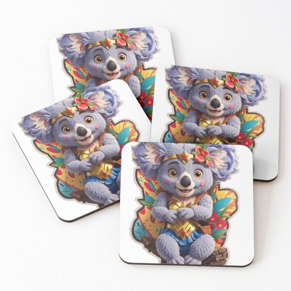 Aperçu de l'œuvre "Adorable aquarelle de koala" créée et vendue par PetsKoala.