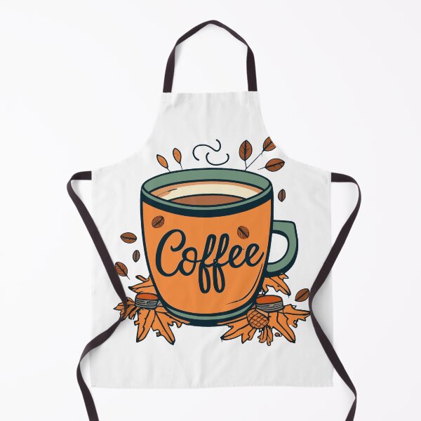 Item preview, Falling for Coffee Bliss: Autumn Brews and Crisp Leaves Tee designed and sold by ArtQueen777.