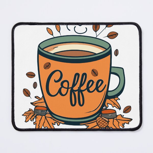Item preview, Falling for Coffee Bliss: Autumn Brews and Crisp Leaves Tee designed and sold by ArtQueen777.