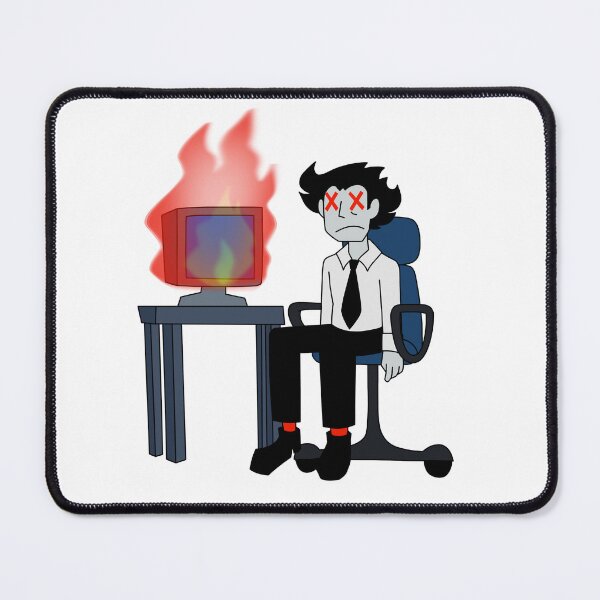 Item preview, Wrong Man - Computer Fire designed and sold by Shinykat.