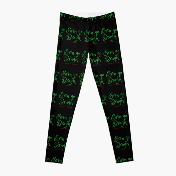 Erin go Bragh 'Ireland Forever' Design Leggings