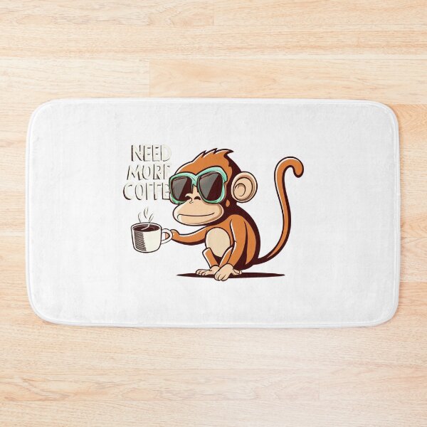 Item preview, I Need Coffee Funny Animal T-Shirt designed and sold by RemyTub.