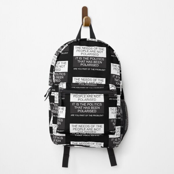 Item preview, The needs of the people are not polarised white designed and sold by Politics-Corner.