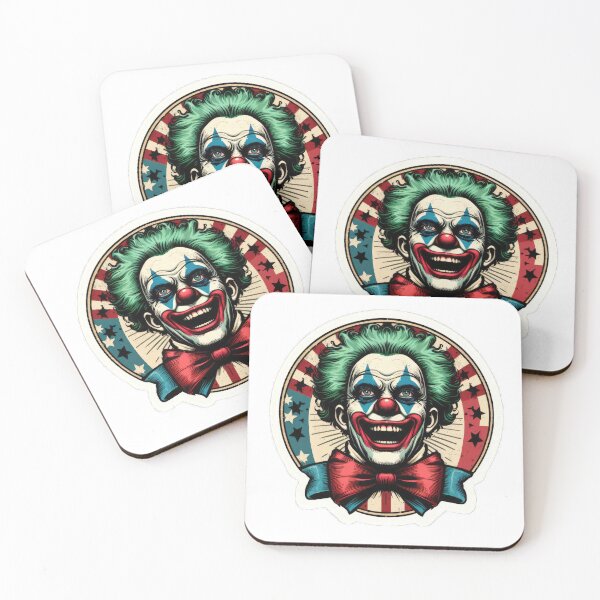 Item preview, Vintage Creepy Clown designed and sold by Studio-g.