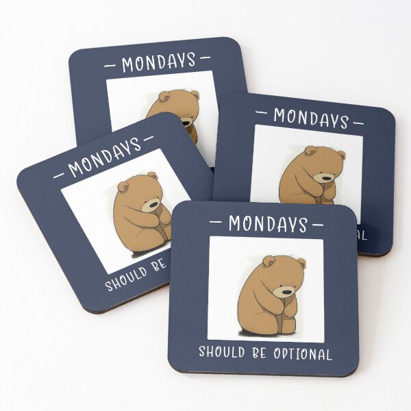 Item preview, Mondays Should Be Optional designed and sold by NaNaSpaceStore.
