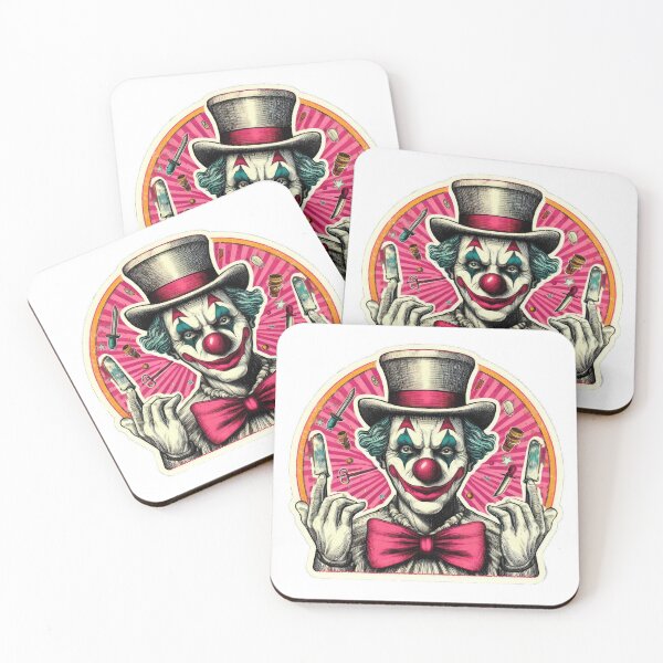 Item preview, Vintage Creepy Clown designed and sold by Studio-g.