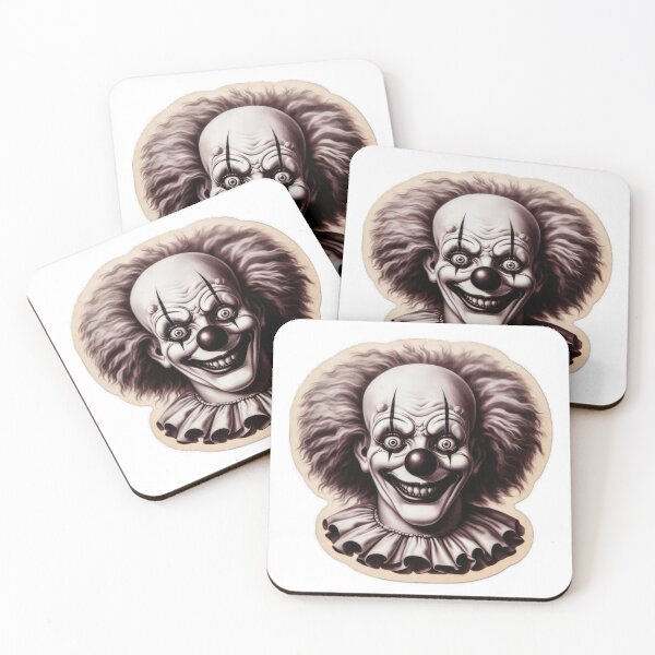 Item preview, Vintage Creepy Clown designed and sold by Studio-g.