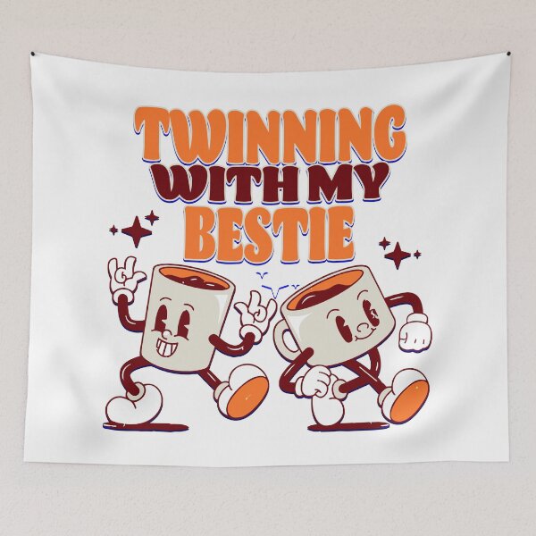 Item preview, Twinning Moments: Celebrate Friendship with My Bestie Design designed and sold by Cheeky Companions.