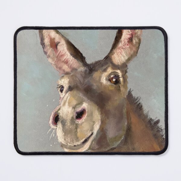 Item preview, Original Drawing of a Curious Donkey designed and sold by Anne Marie Propst.