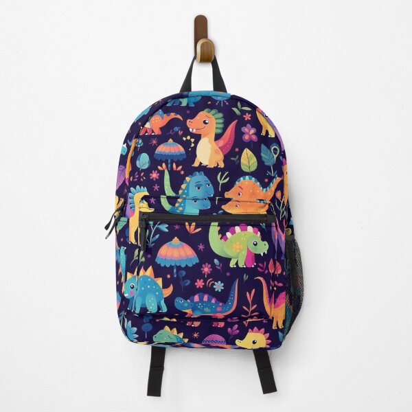 Item preview, Prehistoric pattern of tiny dinosaurs designed and sold by liana campbell.