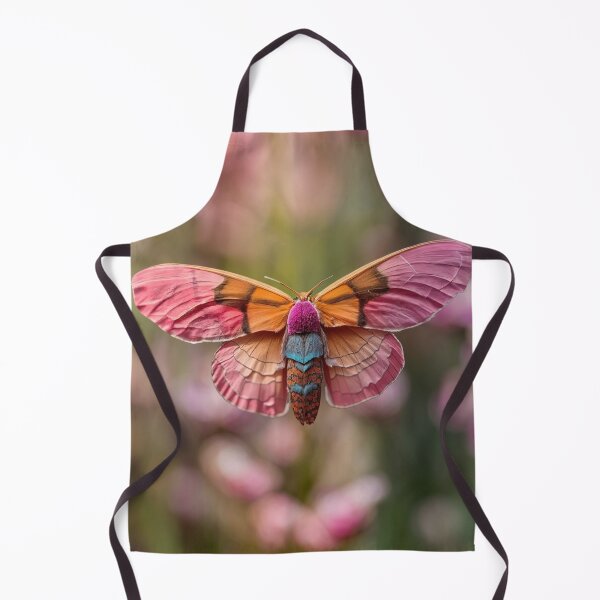 Item preview, Magenta Moth - Orange Buddha designed and sold by Glenburn Graphics.