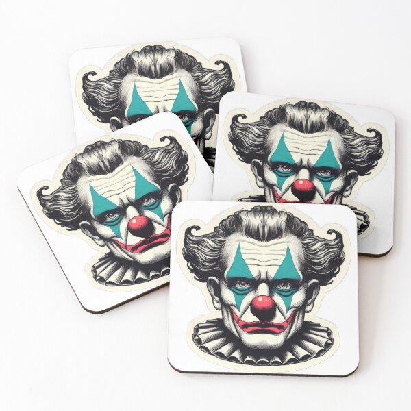 Item preview, Vintage Creepy Clown designed and sold by Studio-g.