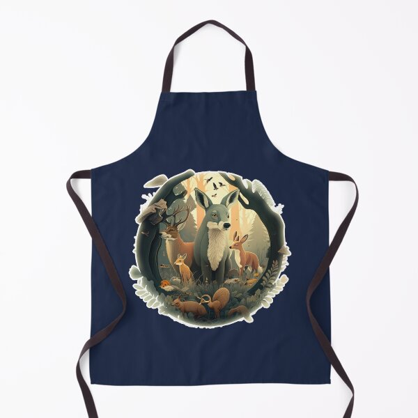 Item preview, Forest Animals Illustration designed and sold by NaNaSpaceStore.