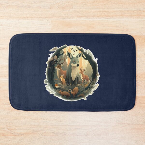 Item preview, Forest Animals Illustration designed and sold by NaNaSpaceStore.