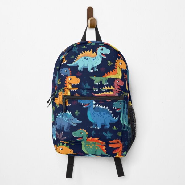 Item preview, Prehistoric pattern of tiny fierce dinosaurs designed and sold by liana campbell.