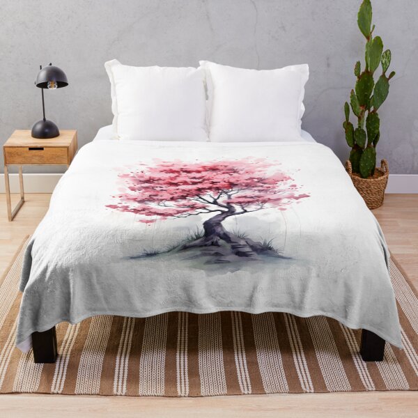 Item preview, Sakura Splendor: A Watercolor Scene designed and sold by Shirtastically.