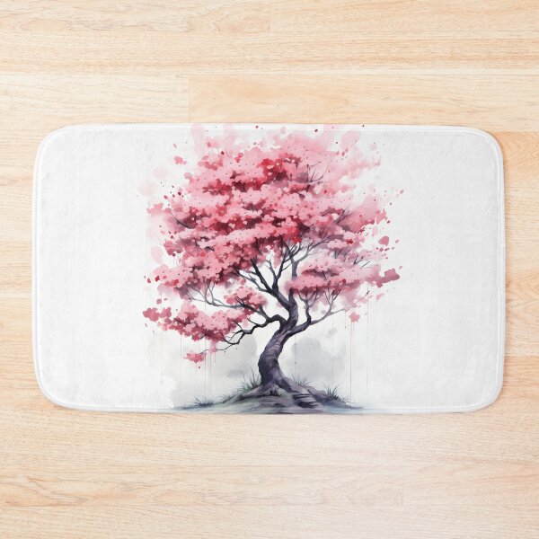 Item preview, Sakura Splendor: A Watercolor Scene designed and sold by Shirtastically.