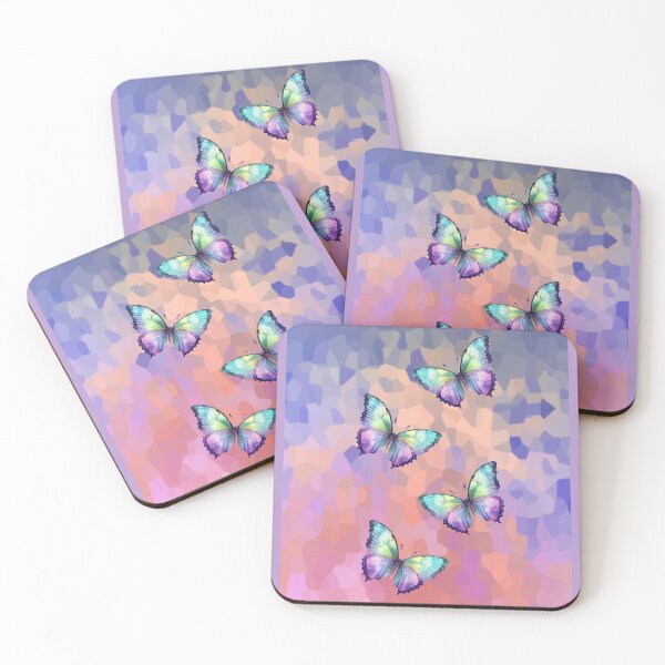 Item preview, Butterfly Dreamscape Purple and Pink Psychedelic Pattern designed and sold by LolaVivaGigi.