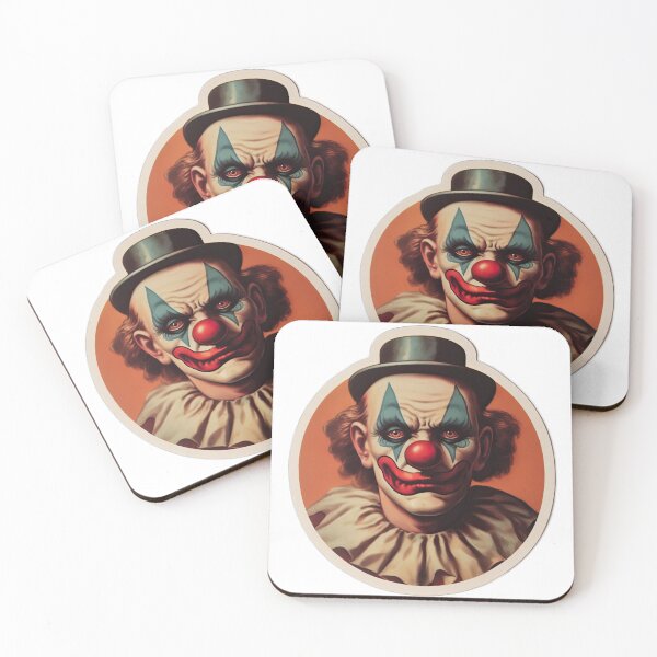Item preview, Vintage Creepy Clown designed and sold by Studio-g.