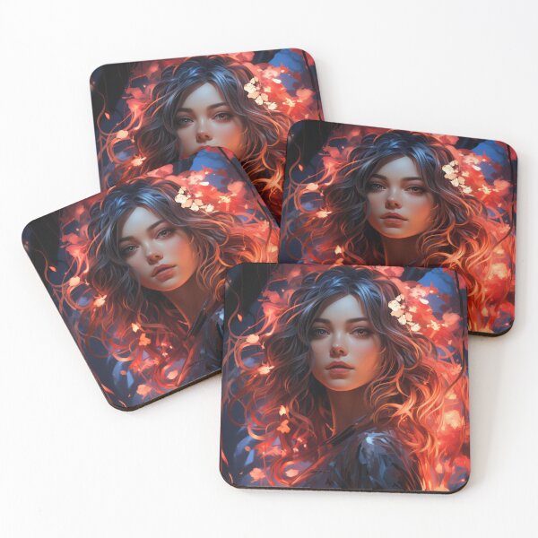 Item preview, Beautiful woman with long shiny hair. designed and sold by Zavdesign.