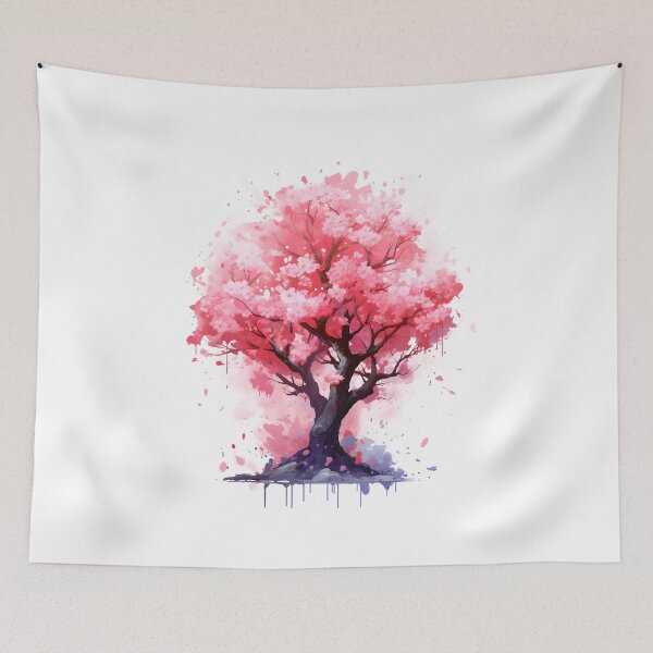 Item preview, Blossom Bliss: Watercolor Sakura Tree designed and sold by Shirtastically.