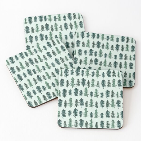 Item preview, Pine trees  designed and sold by didemozberkartprints.