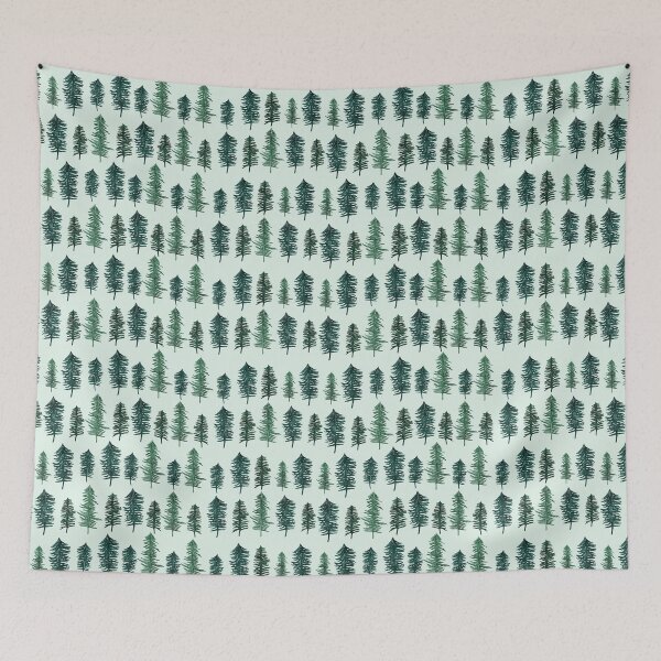Item preview, Pine trees  designed and sold by didemozberkartprints.