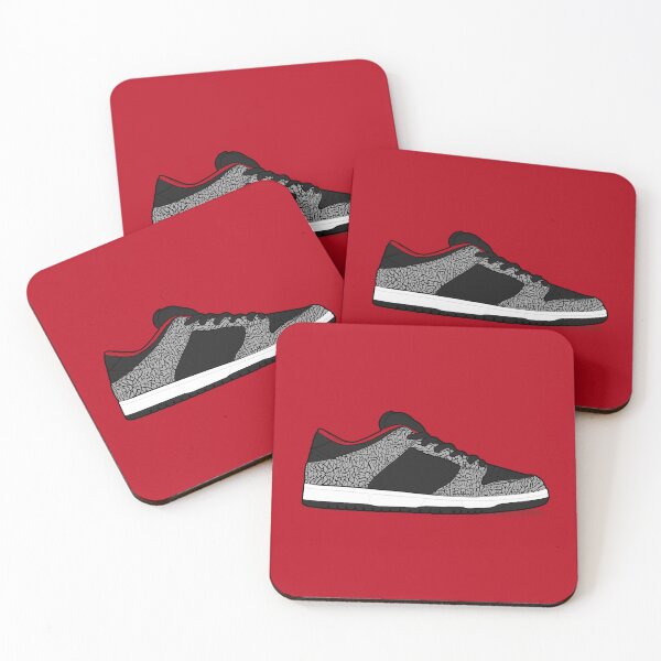 Item preview, Dunk Low "Black Cement" designed and sold by Graphkicks.