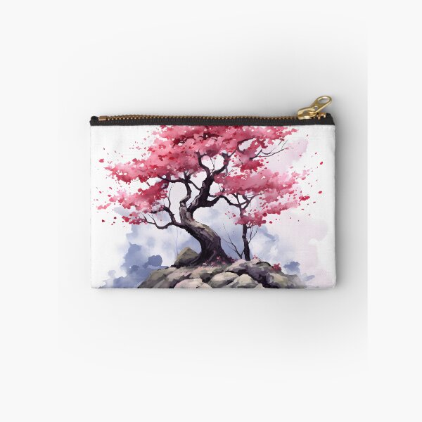 Item preview, Cherry Charm: A Watercolor Sakura Scene designed and sold by Shirtastically.